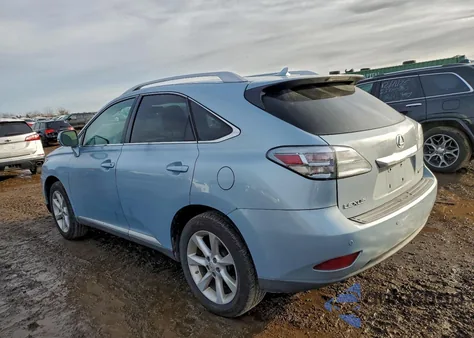 2010 Lexus Rx 350 из США, поврежденный, VIN 2T2BK1BA2AC012796
